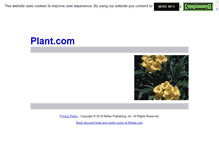 Tablet Screenshot of plant.com